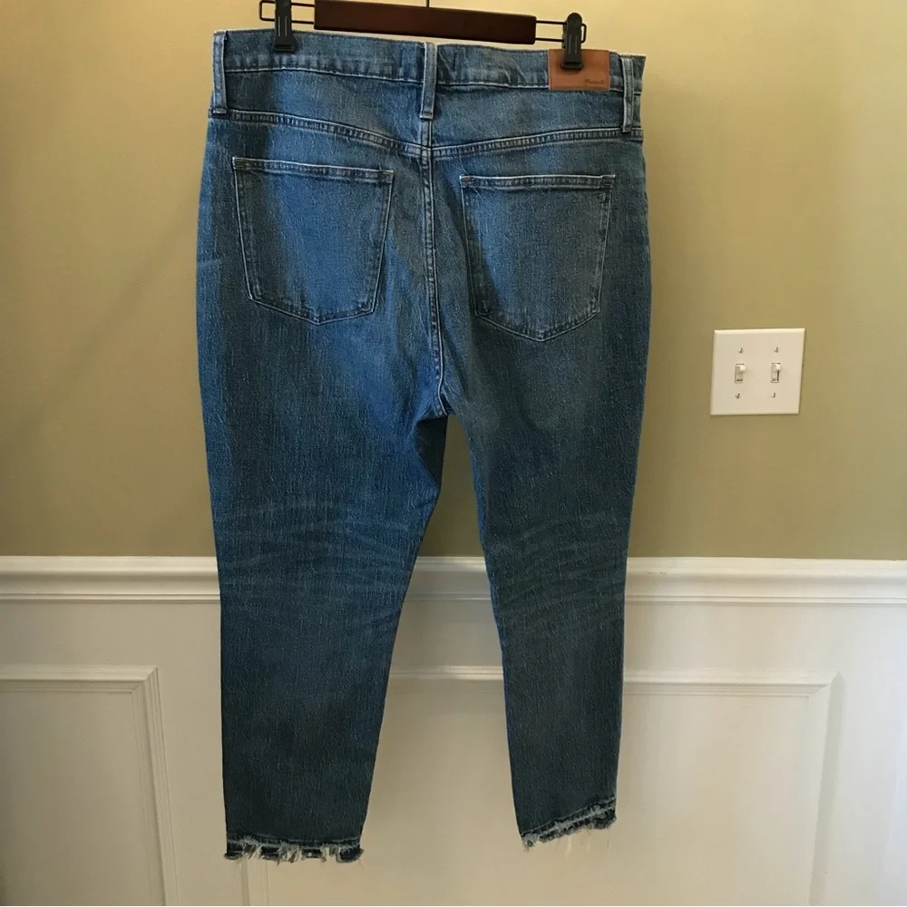 Madewell High Rise Slim Boy Friend Jeans, Size 32, NWOT - Picture 6 of 9